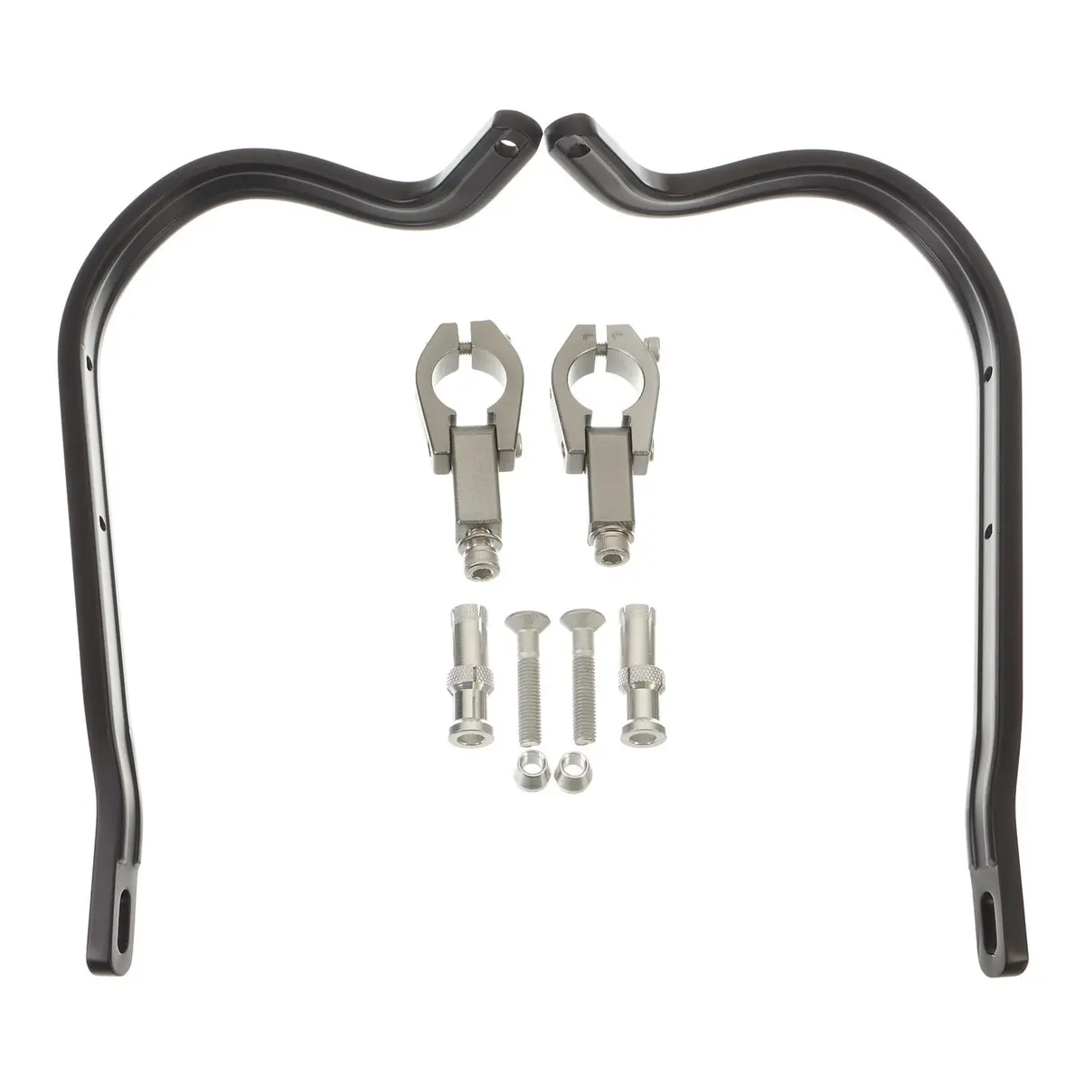 Zeta Armor Bended Hand Guard For 28.6Mm Bar - Black 1