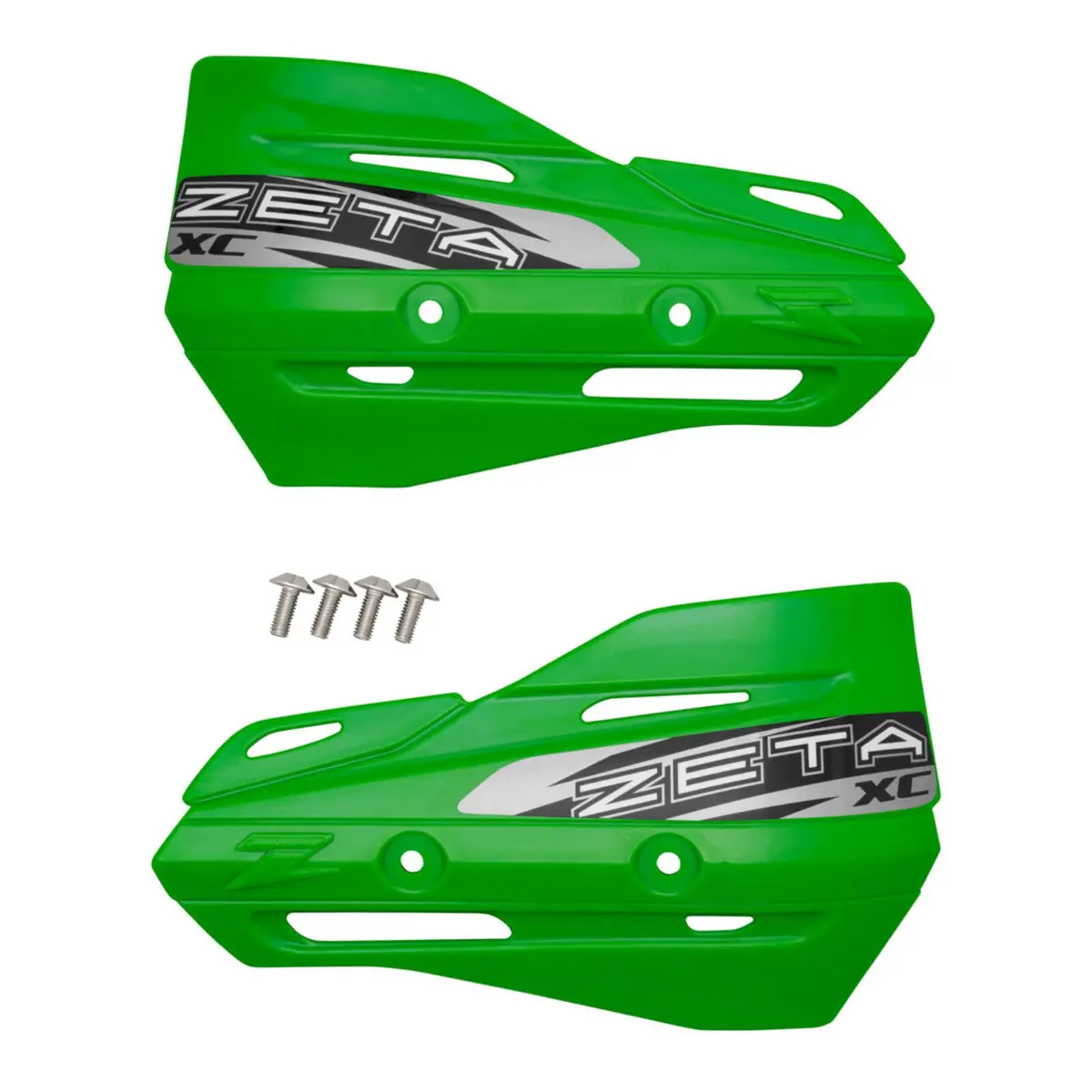 Zeta Armor Xc Handguard Protectors - Green 1