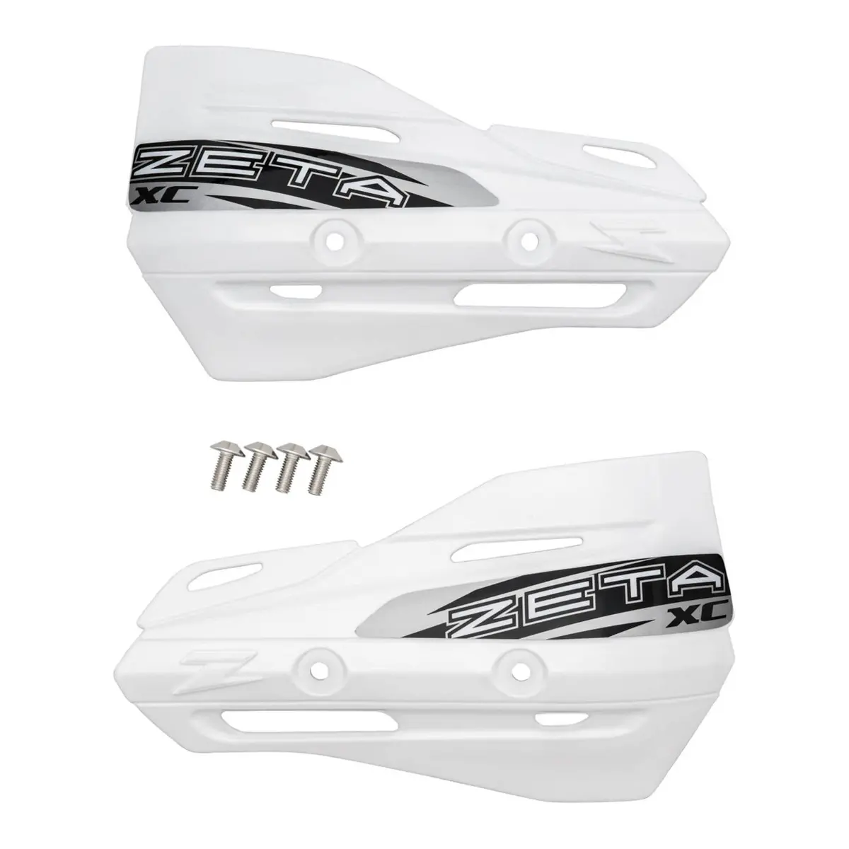 Zeta Armor Xc Handguard Protectors - White 1