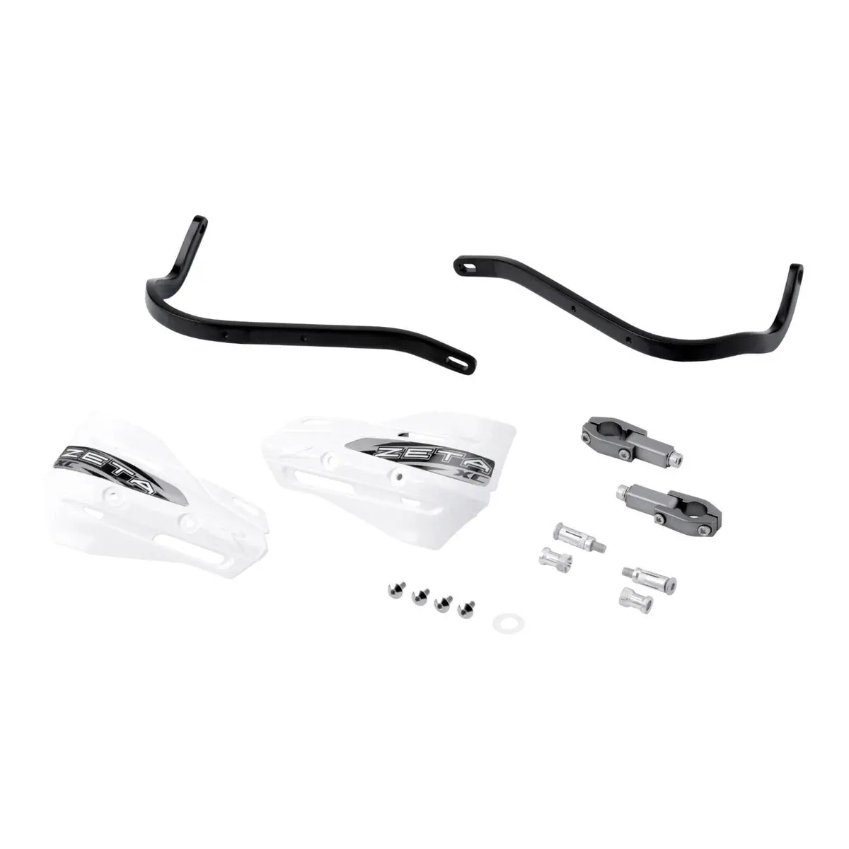 Zeta Armor Handguard Xc Kit For 22.2Mm Bar - Black / White 1