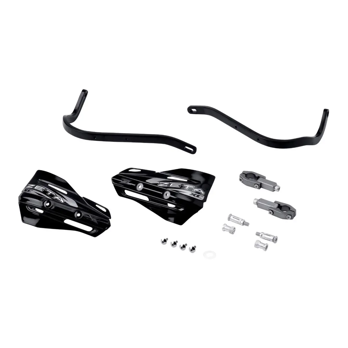 Zeta Armor Handguard Xc Kit For 22.2Mm Bar - Black / Black 1