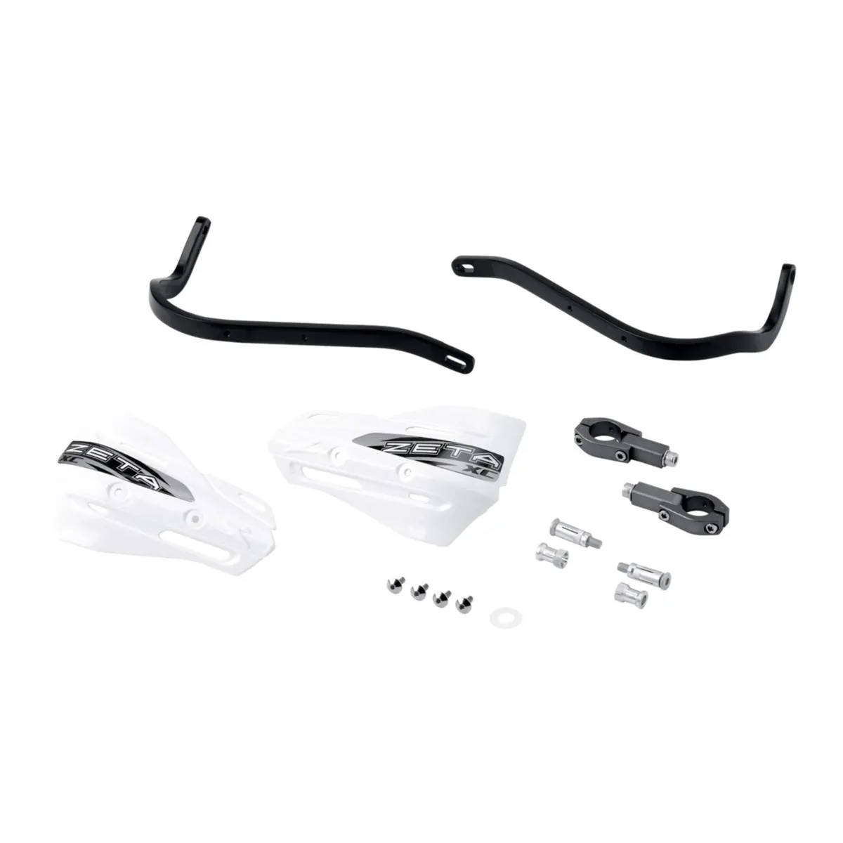 Zeta Armor Handguard Xc Kit For 28.6Mm Bar - Black / White 1