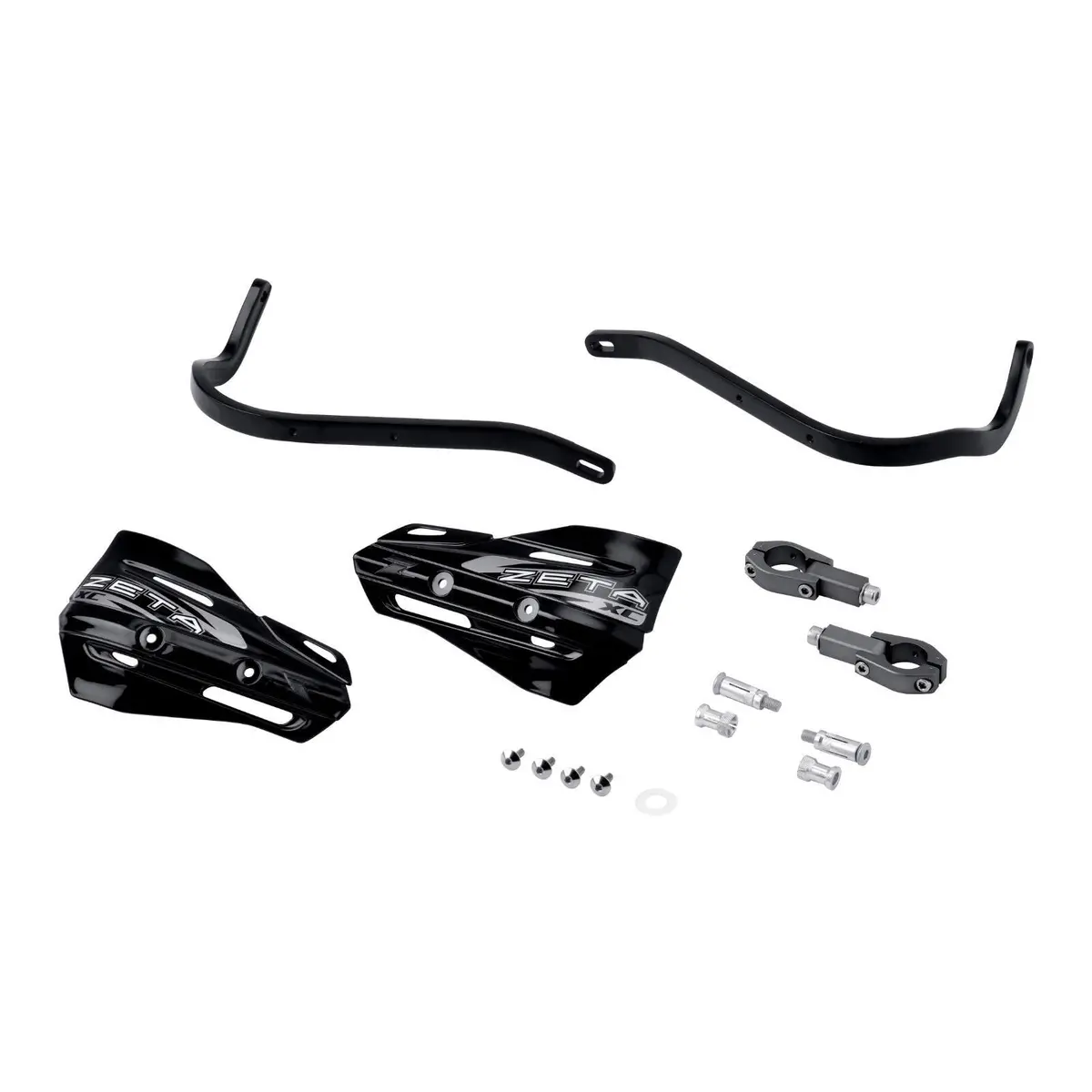 Zeta Armor Handguard Xc Kit For 28.6Mm Bar - Black / Black 1