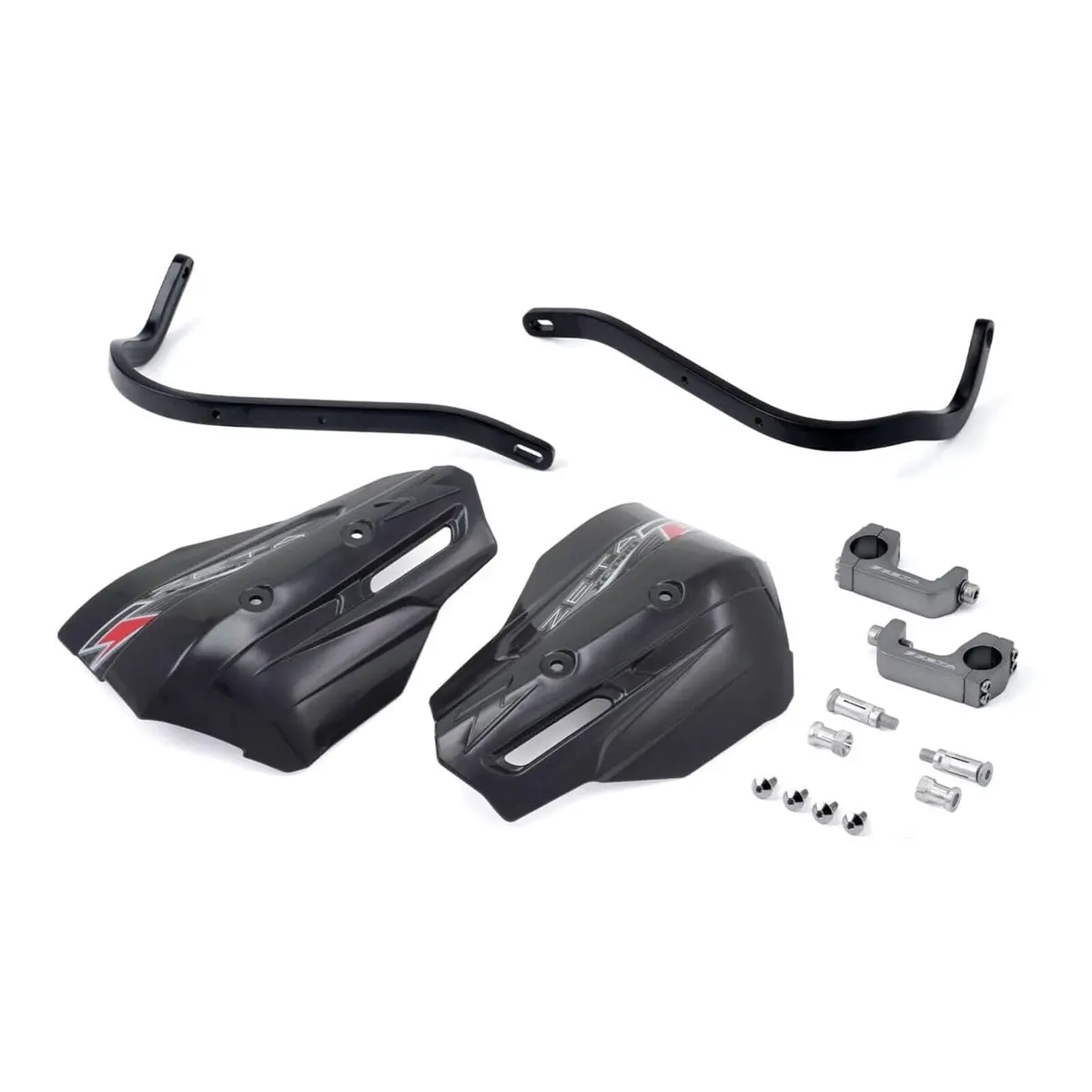 Zeta Armor Handguard Xc Pro Kit For 28.6Mm U-Clamp Bar - Black / Black 1