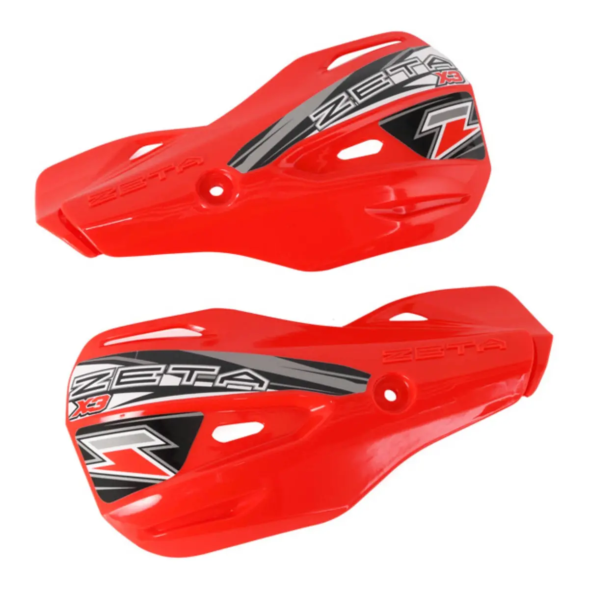 Zeta Impact X3 Handguard Rep.Plastic Red 1