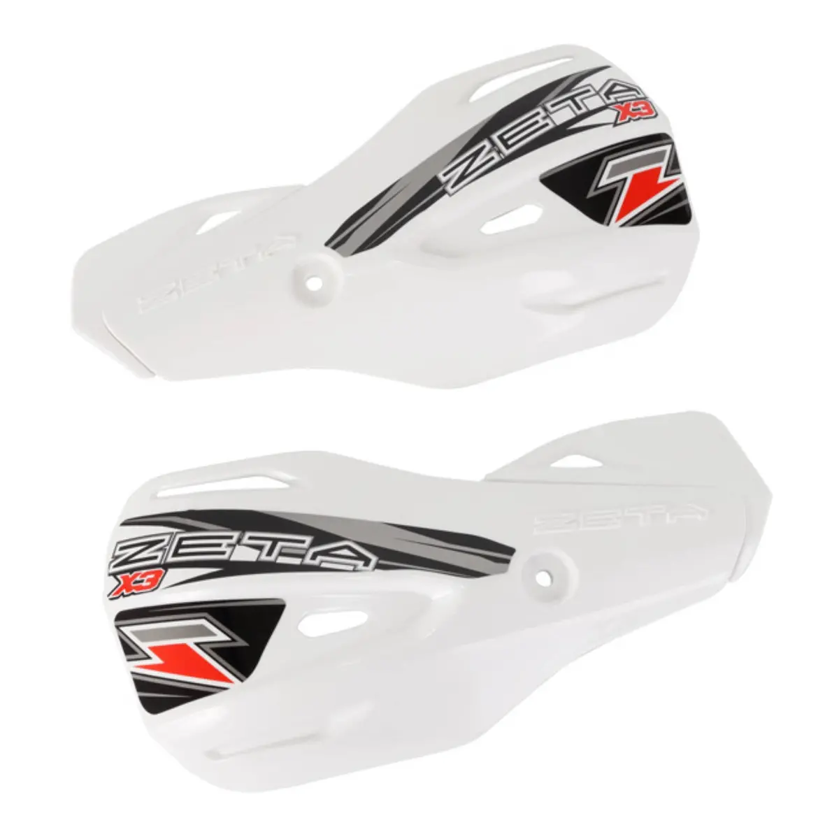 Zeta Impact X3 Handguard Rep.Plastic White 1