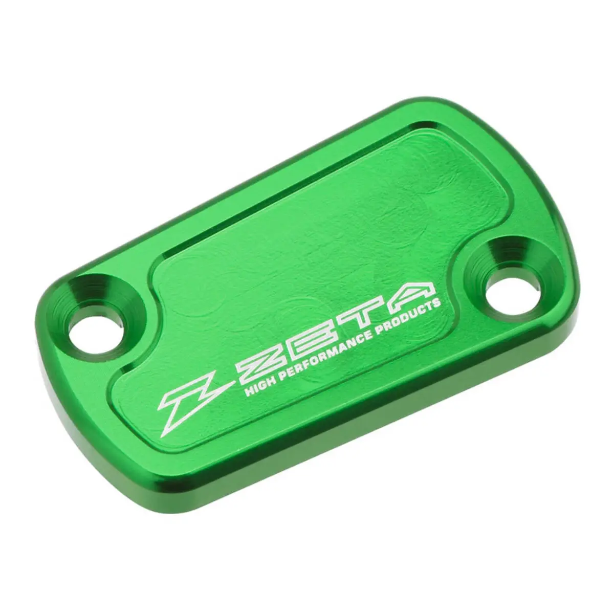 Zeta Clutch Reservoir Cover Honda Crf450r '21-, Kawasaki Kx250 '21- Green 1