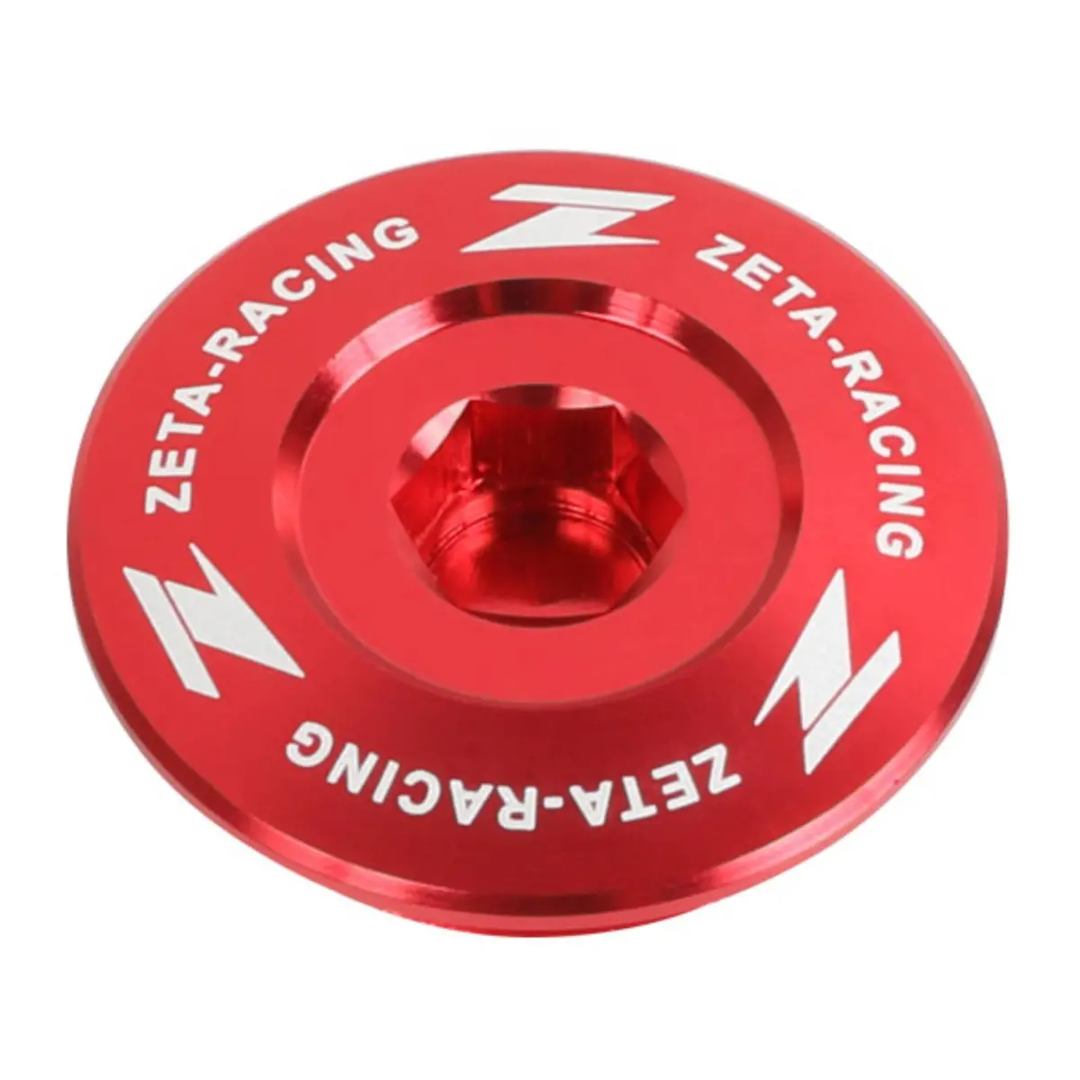Zeta Engine Plugs Honda Crf450r/Rx '17- - Red 1