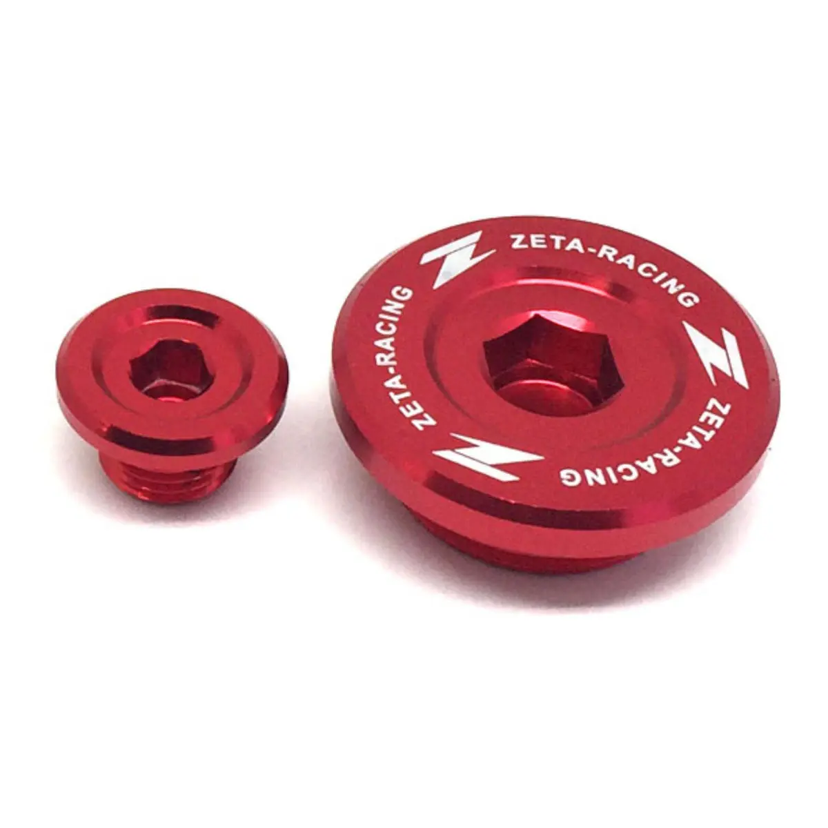 Zeta Engine Plugs Rmz250 '07-, Rmz450 '05- - Red 1
