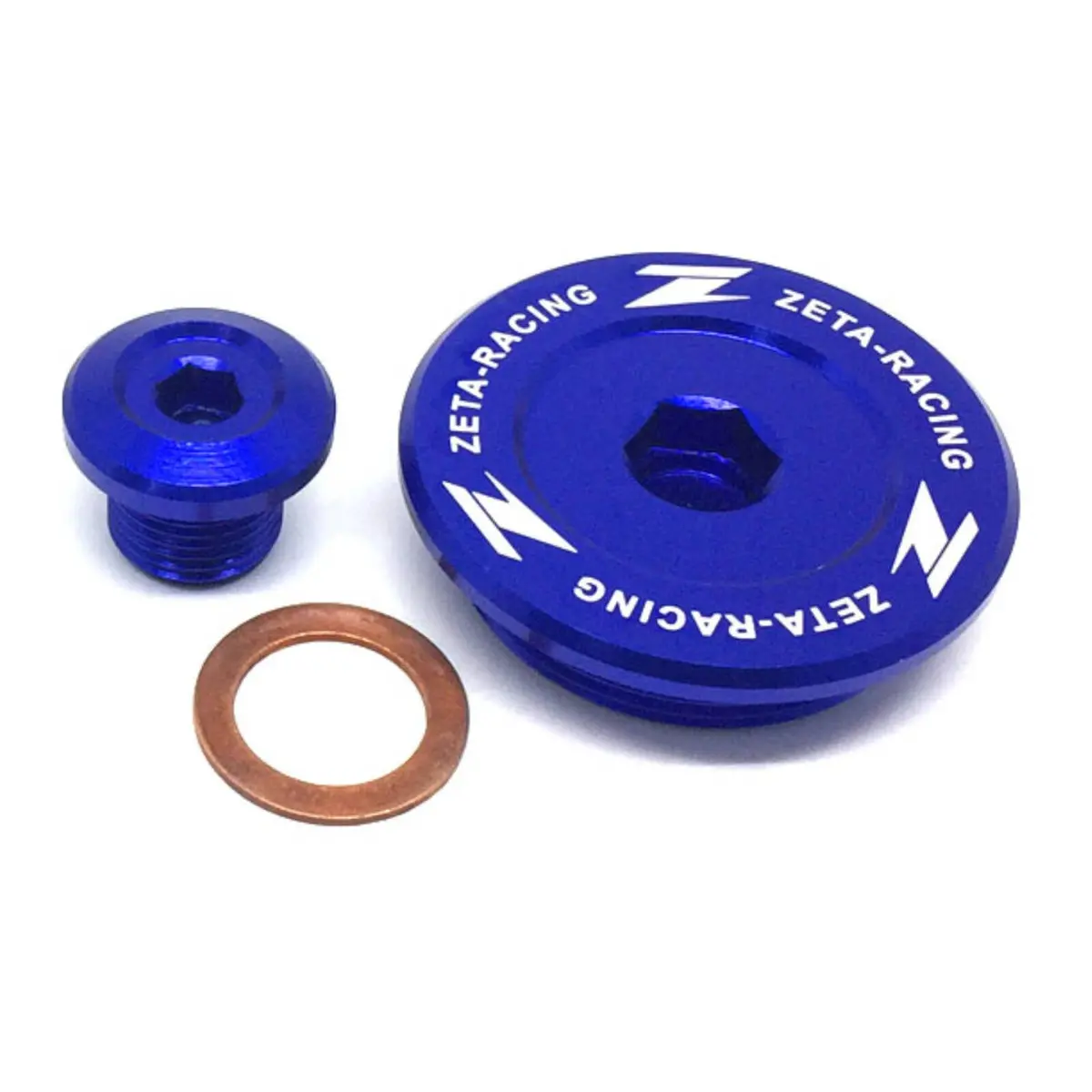 Zeta Engine Plugs Suzuki Drz400s/Sm '00- - Blue 1