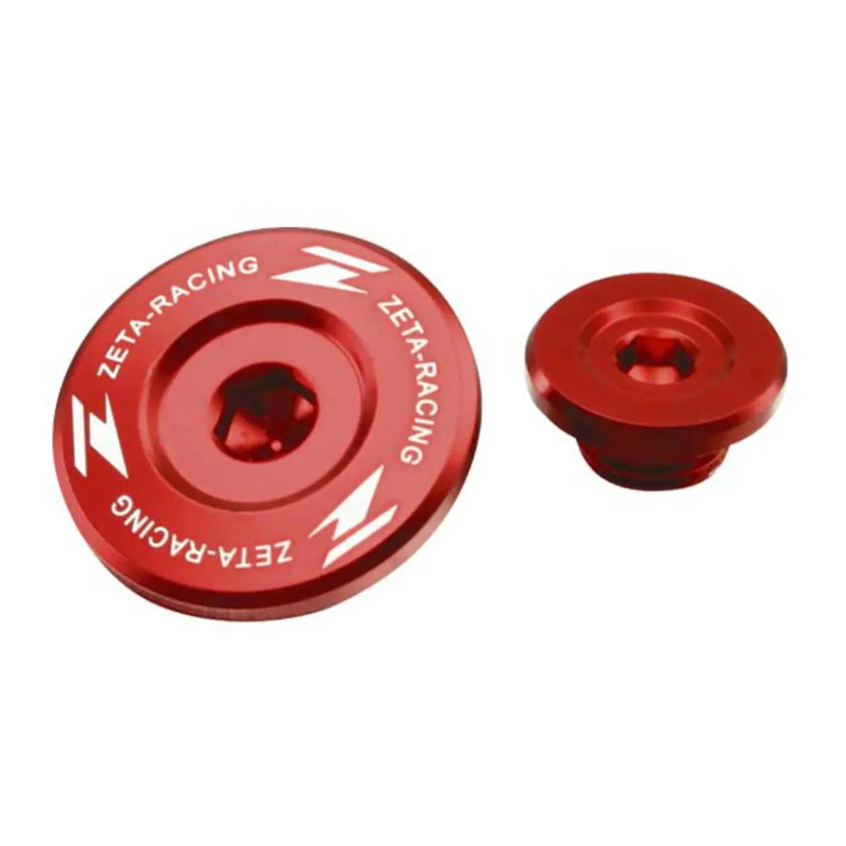 Zeta Engine Plugs Yamaha Yz250f '01-13, Wr250r/X, Ttr50 - Red 1