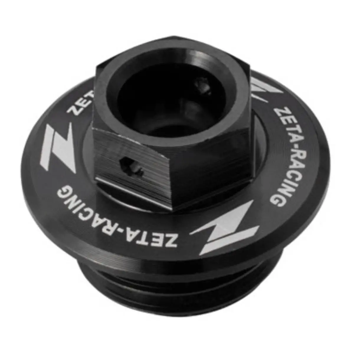 Zeta Oil Filler Plug Honda Cr/Crf, Yamaha Yz/Yzf/Wrf, Kawasaki Klx - Black 1