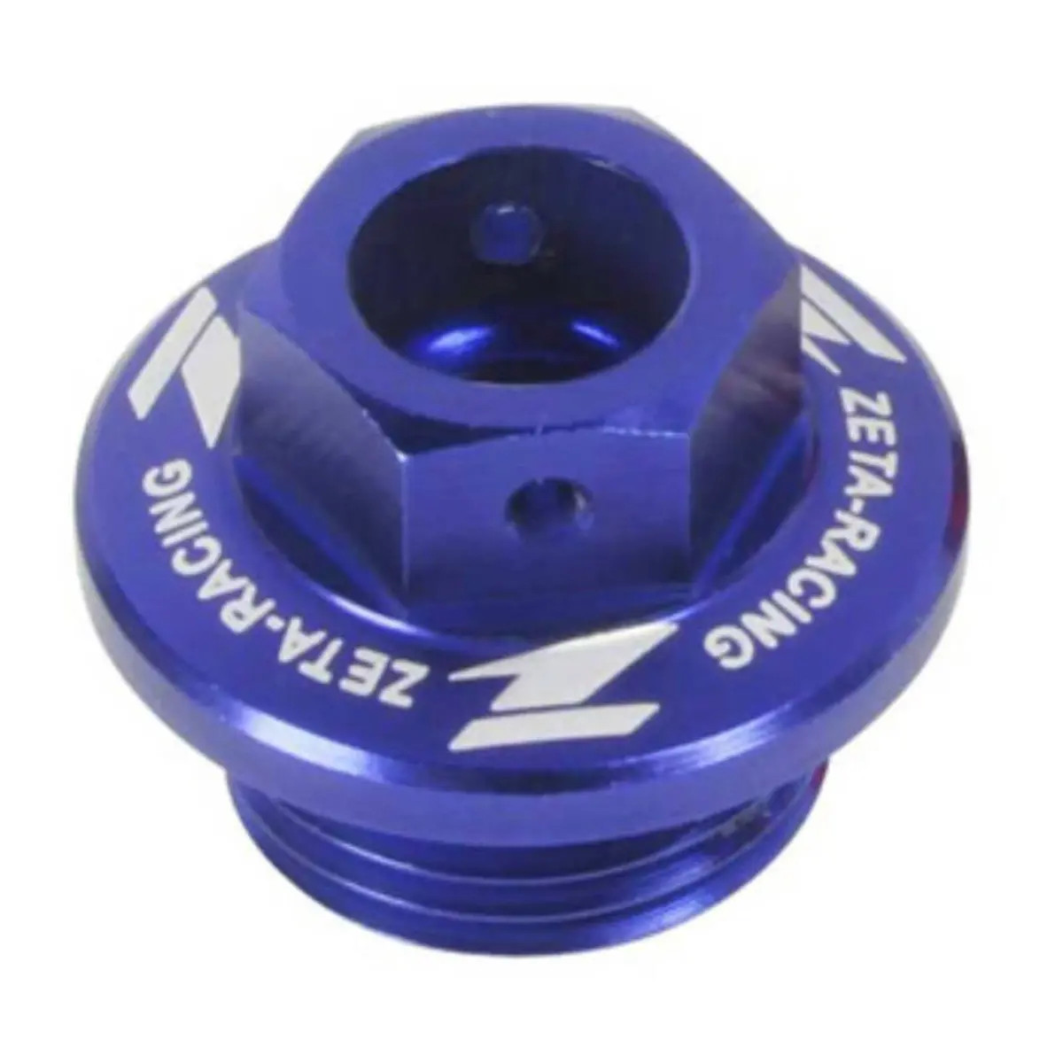 Zeta Oil Filler Plug Honda Cr/Crf, Yamaha Yz/Yzf/Wrf, Kawasaki Klx - Blue 1