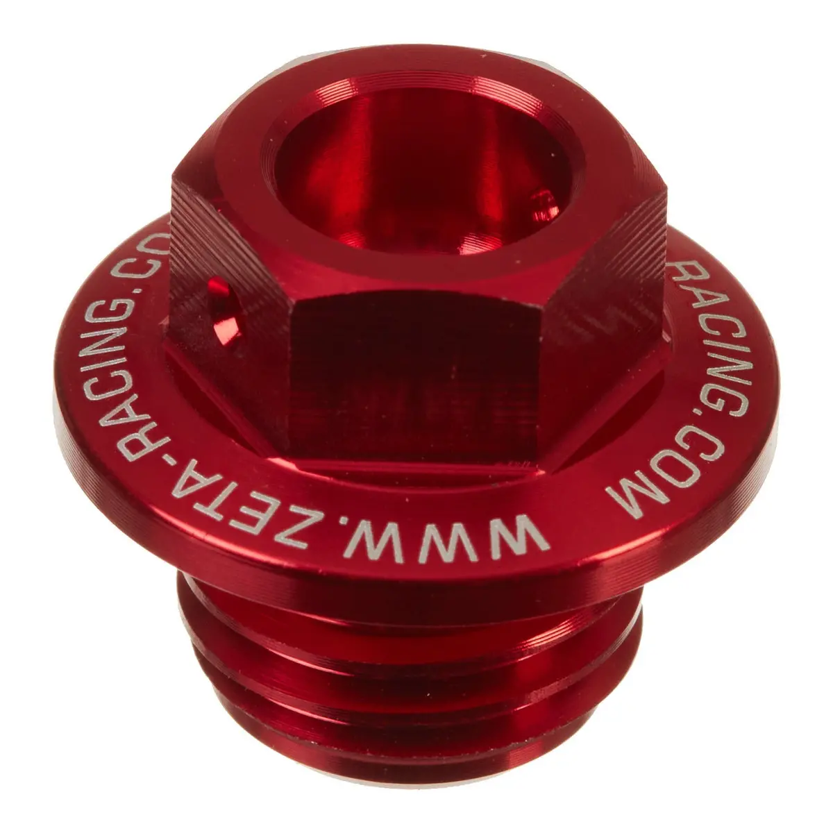 Zeta Oil Filler Plug Honda Crf250r '18- - Red 1