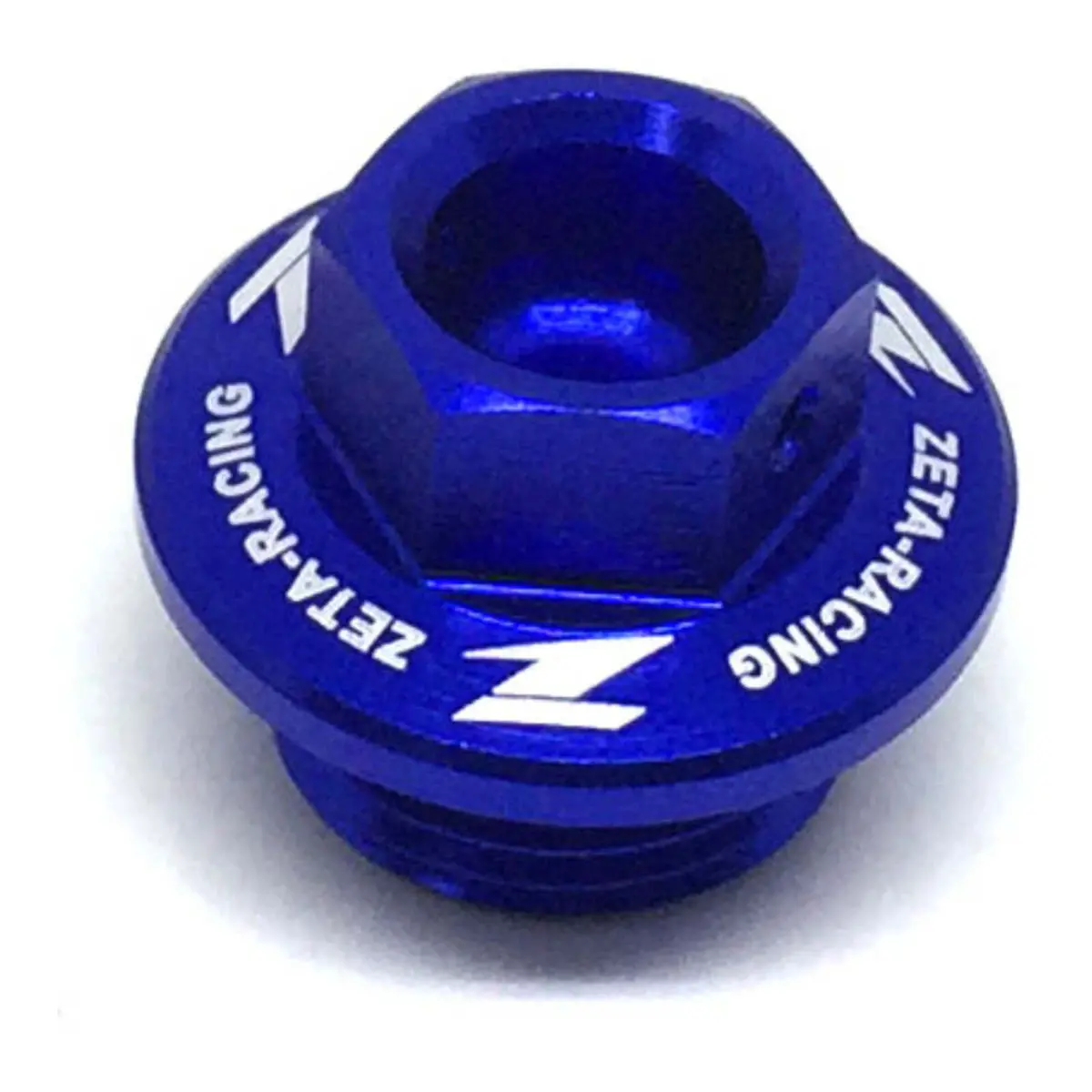 Zeta Oil Filler Plug Kawasaki Kx250 '05-07, Kx250/F, 450/F '04- Blue 1