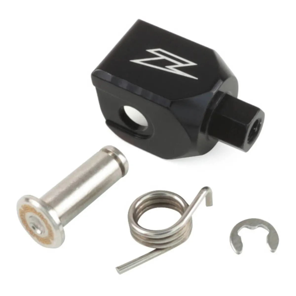 Zeta Revolver Shift Lever Replacement Tip Mount Straight - Black 1
