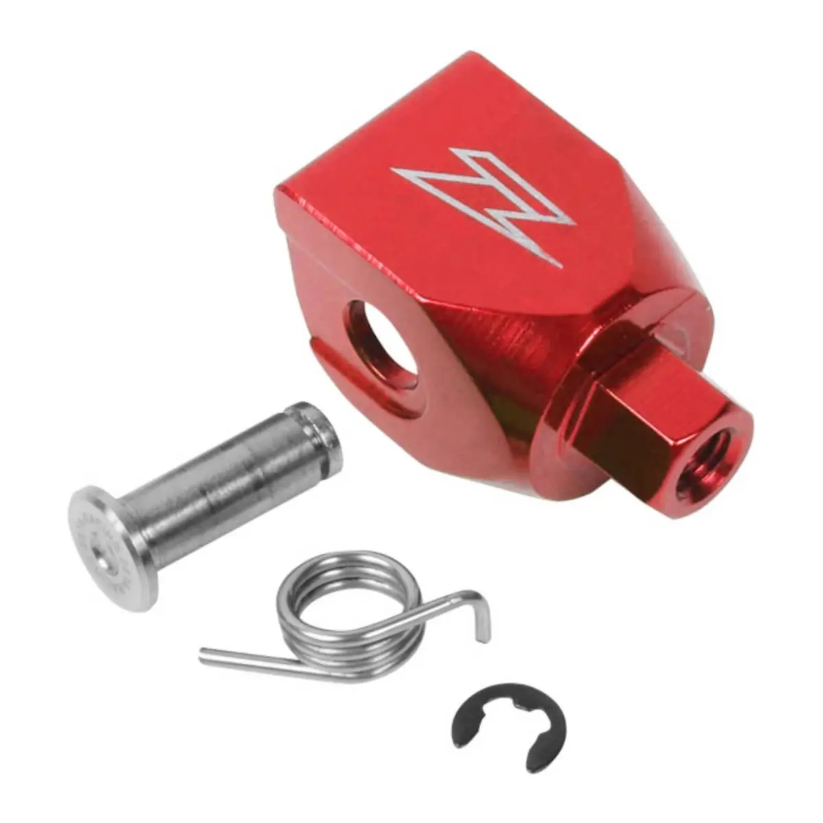 Zeta Revolver Shift Lever Replacement Tip Mount Straight - Red 1