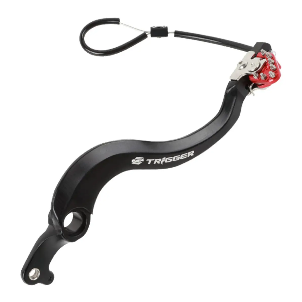 Zeta Trigger Brake Pedal Crf250/450R Red 1