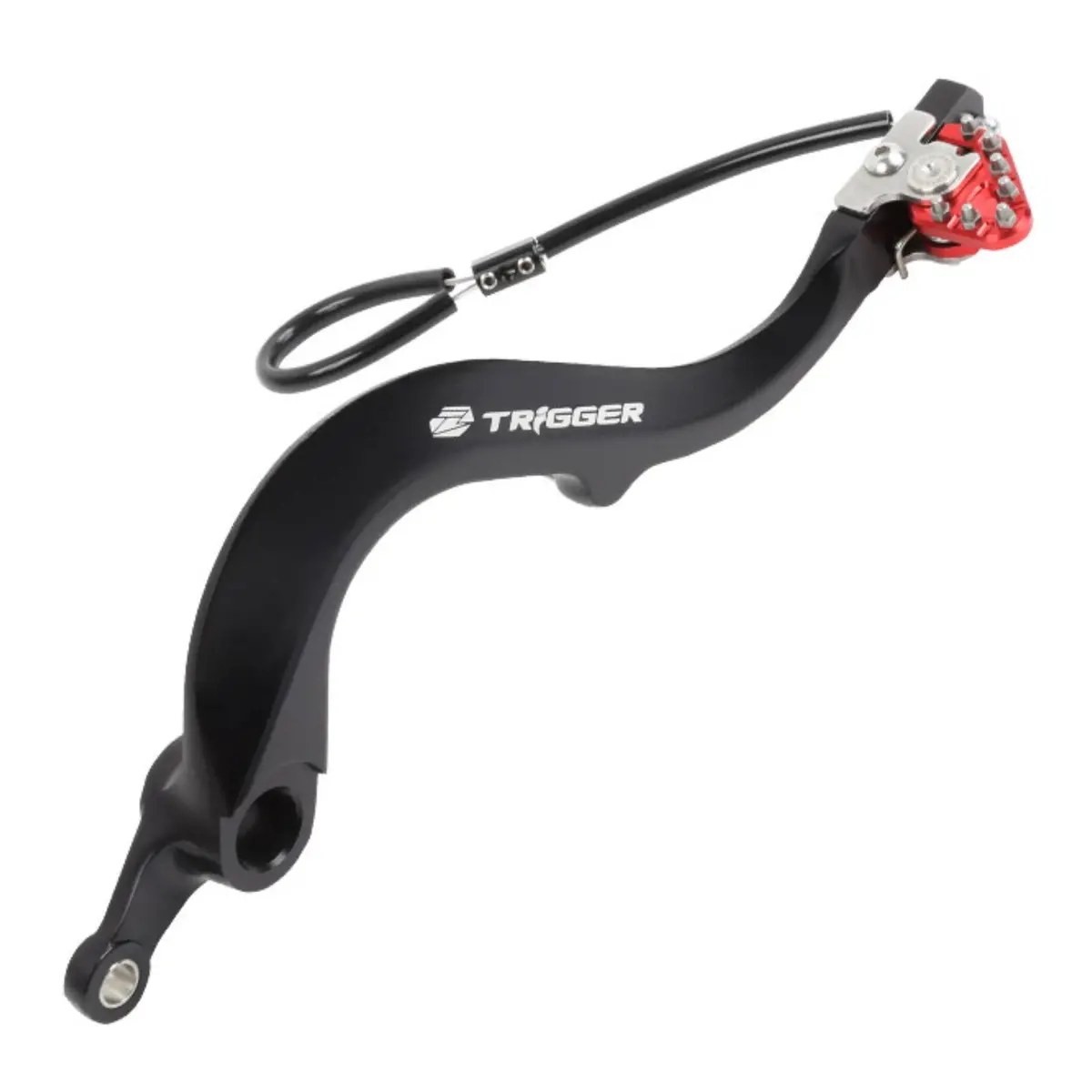 Zeta Trigger Brake Pedal Kawasaki Kx250/F '06-20 Red 1