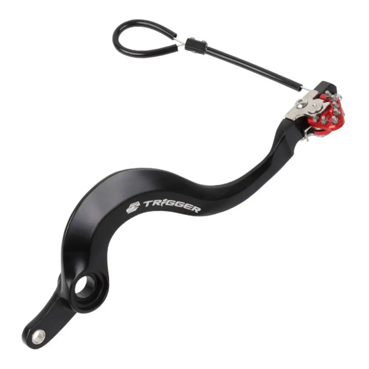 Zeta Trigger Brake Pedal Suzuki Rmz450 '08- Red 1