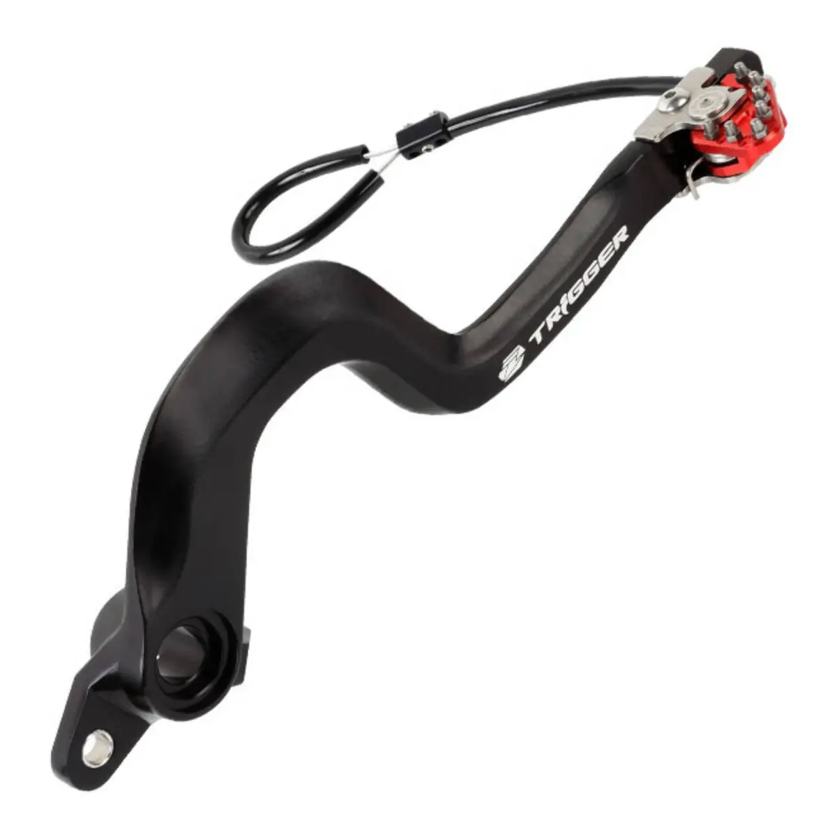 Zeta Trigger Brake Pedal Suzuki Drz400/Sm Red 1