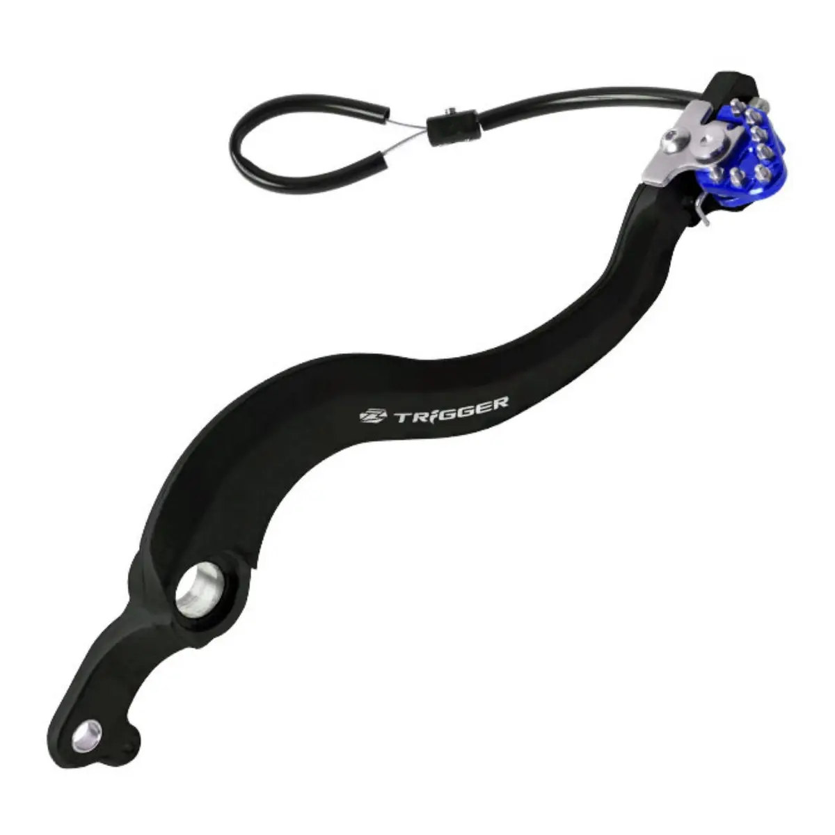 Zeta Trigger Brake Pedal Yamaha Yz125/250/250X Blue 1