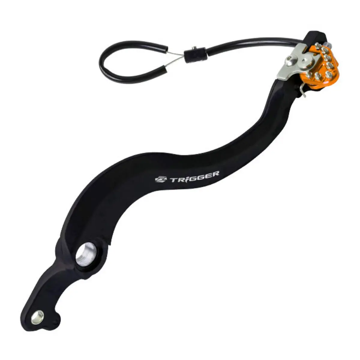 Zeta Trigger Brake Pedal Ktm Exc/Sx, 'Husqvarna. Orange W/Bearing 1