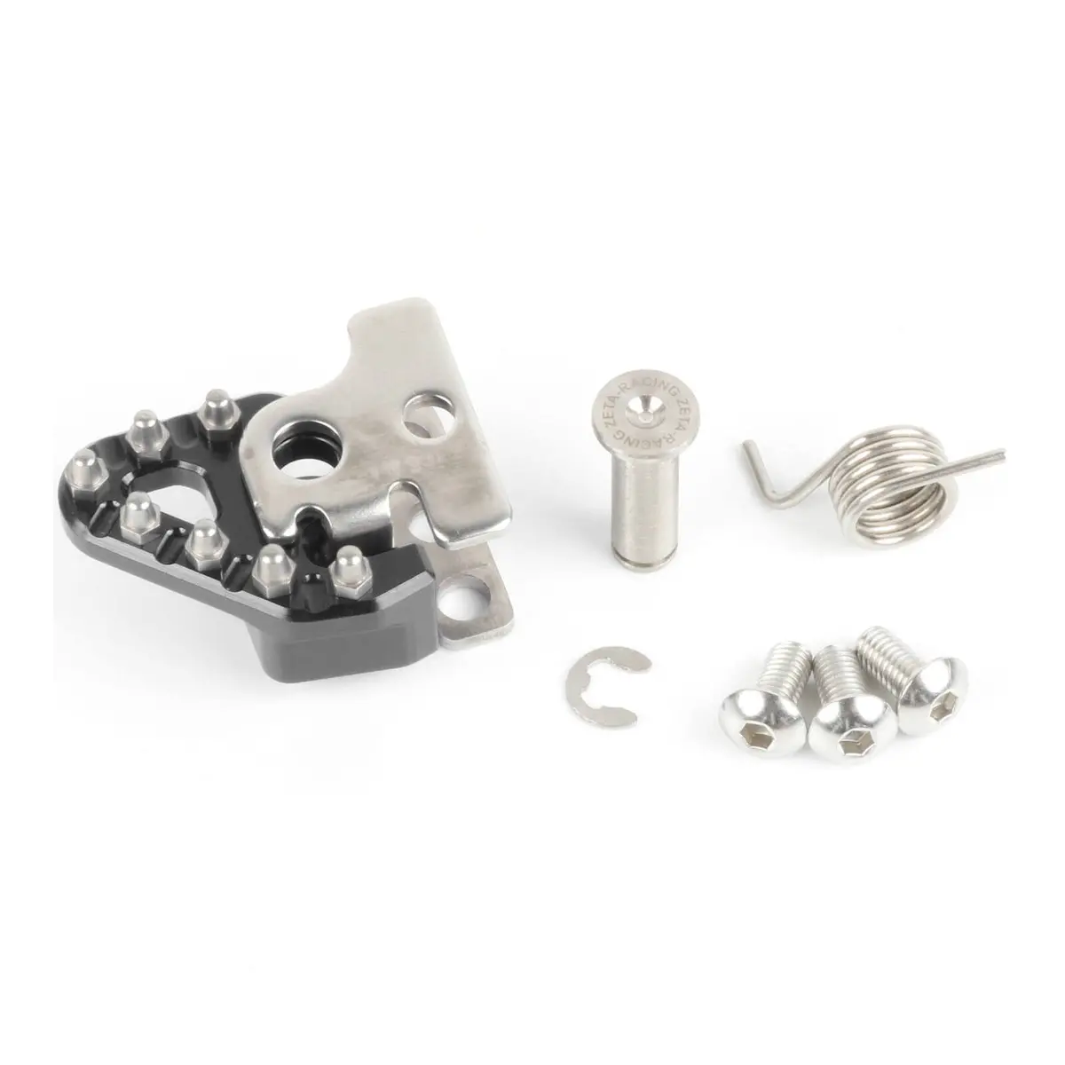Zeta Trigger Brake Pedal Replacement Tip Set Black 1