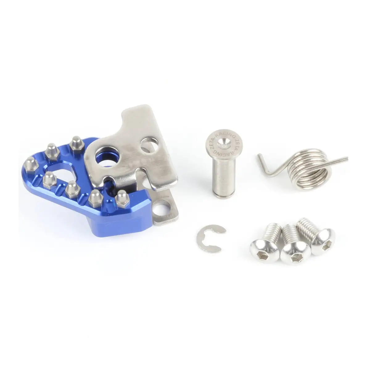Zeta Trigger Brake Pedal Replacement Tip Set Blue 1