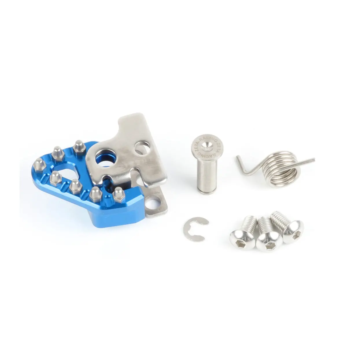 Zeta Trigger Brake Pedal Replacement Tip Set H-Blue 1
