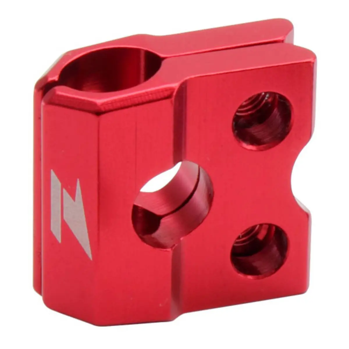 Zeta F-Brake Line Clamp Honda Cr/Crf '04-, Crf250l - Red 1