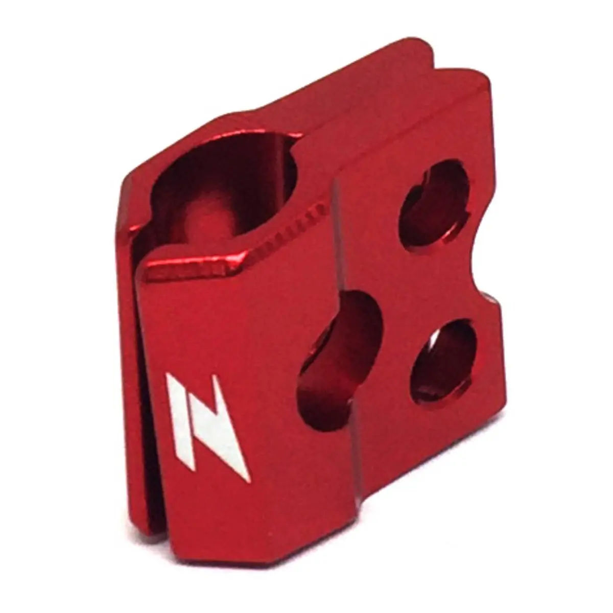 Zeta F-Brake Line Clamp Kawasaki Kxf/Klx, Suzuki Rm/Rmz - Red 1