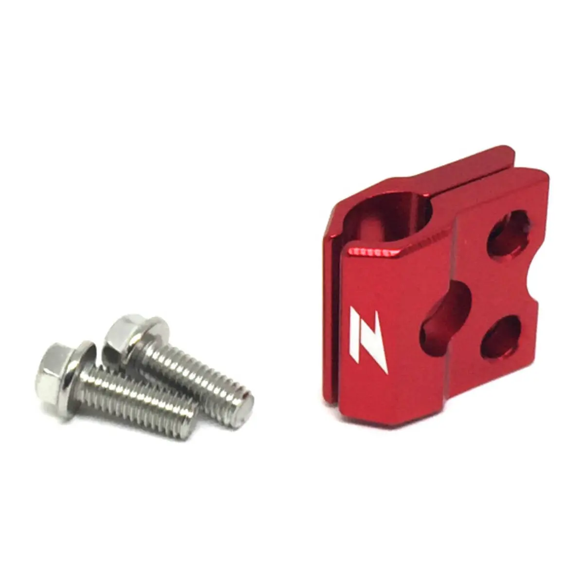 Zeta F-Brake Line Clamp Yamaha Yz/Yzf/Wrf - Red 1