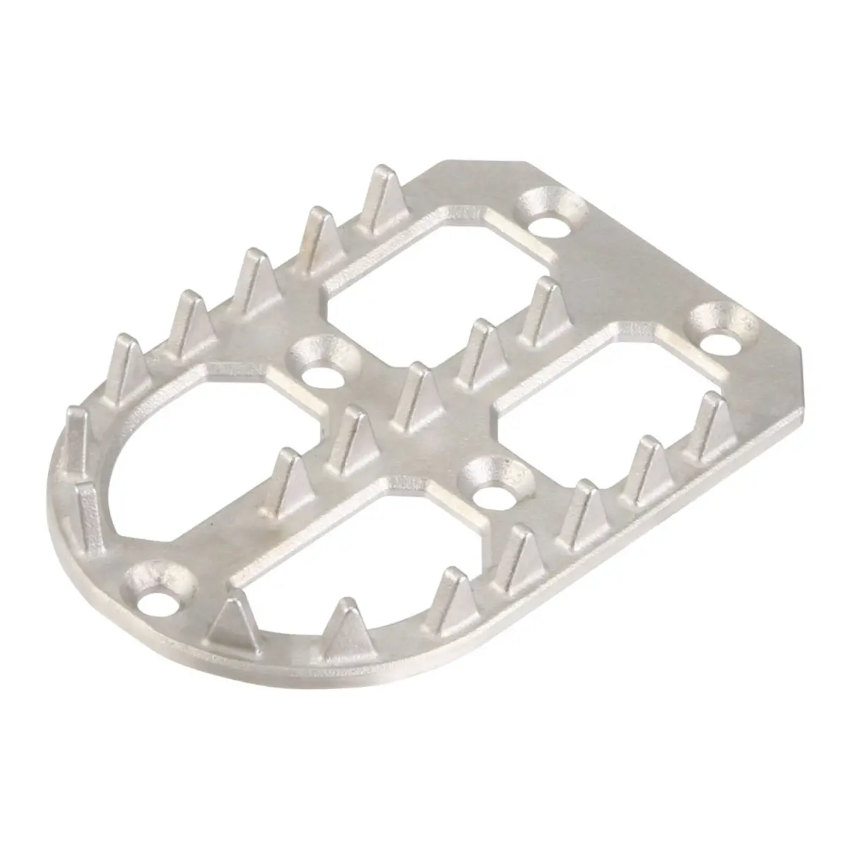 Zeta Aluminium Foot Pegs Stainless Blade 1