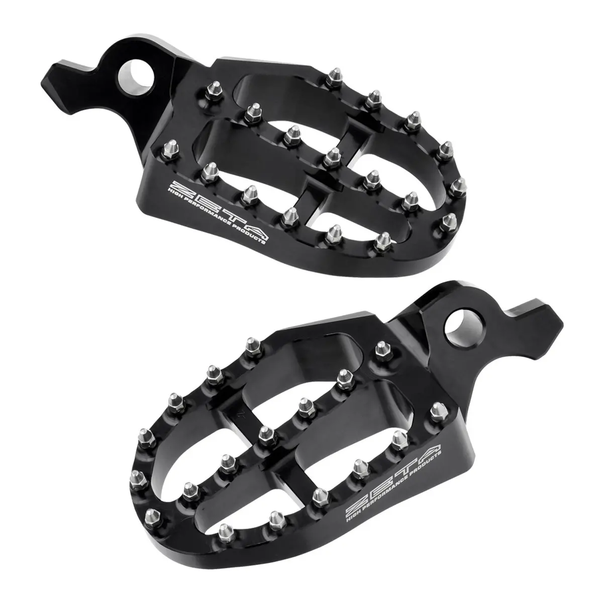 Zeta Aluminium Footpegs Yz '23- Black 1