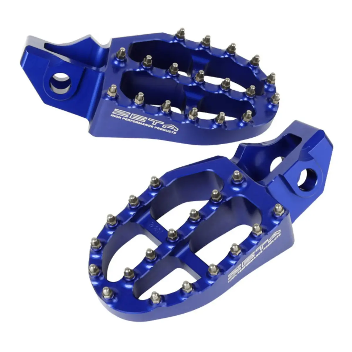 Zeta Aluminium Footpegs Husqvarna Mx/Ed Sx '16- Blue 1