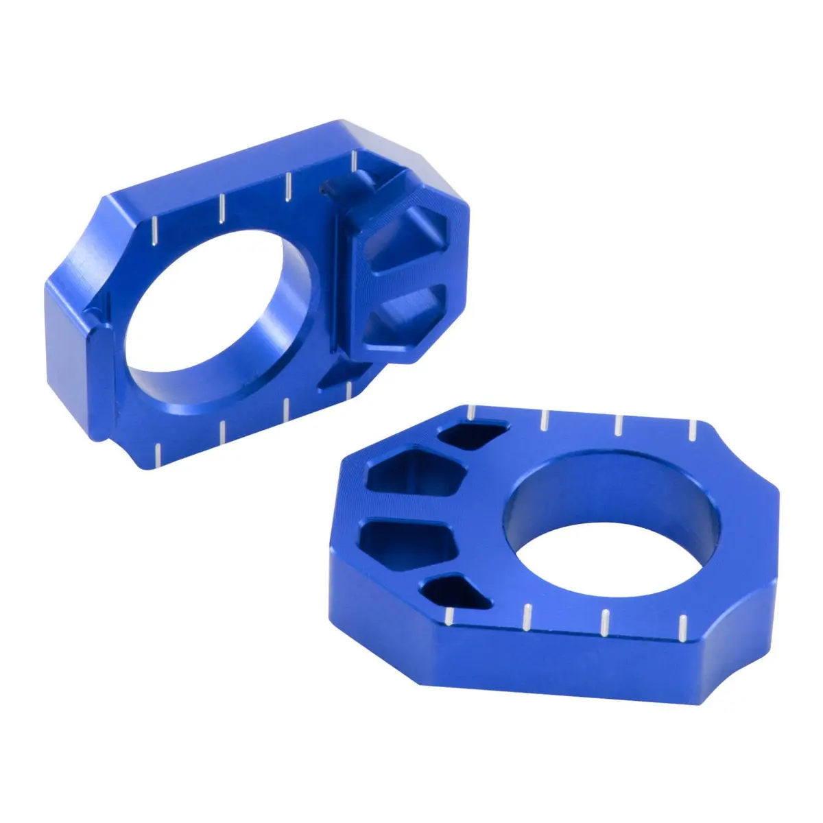 Zeta Rear Axle Block Kawasaki Kx/Kxf '03-16 ,Suzuki Rmz '04- Blue 1