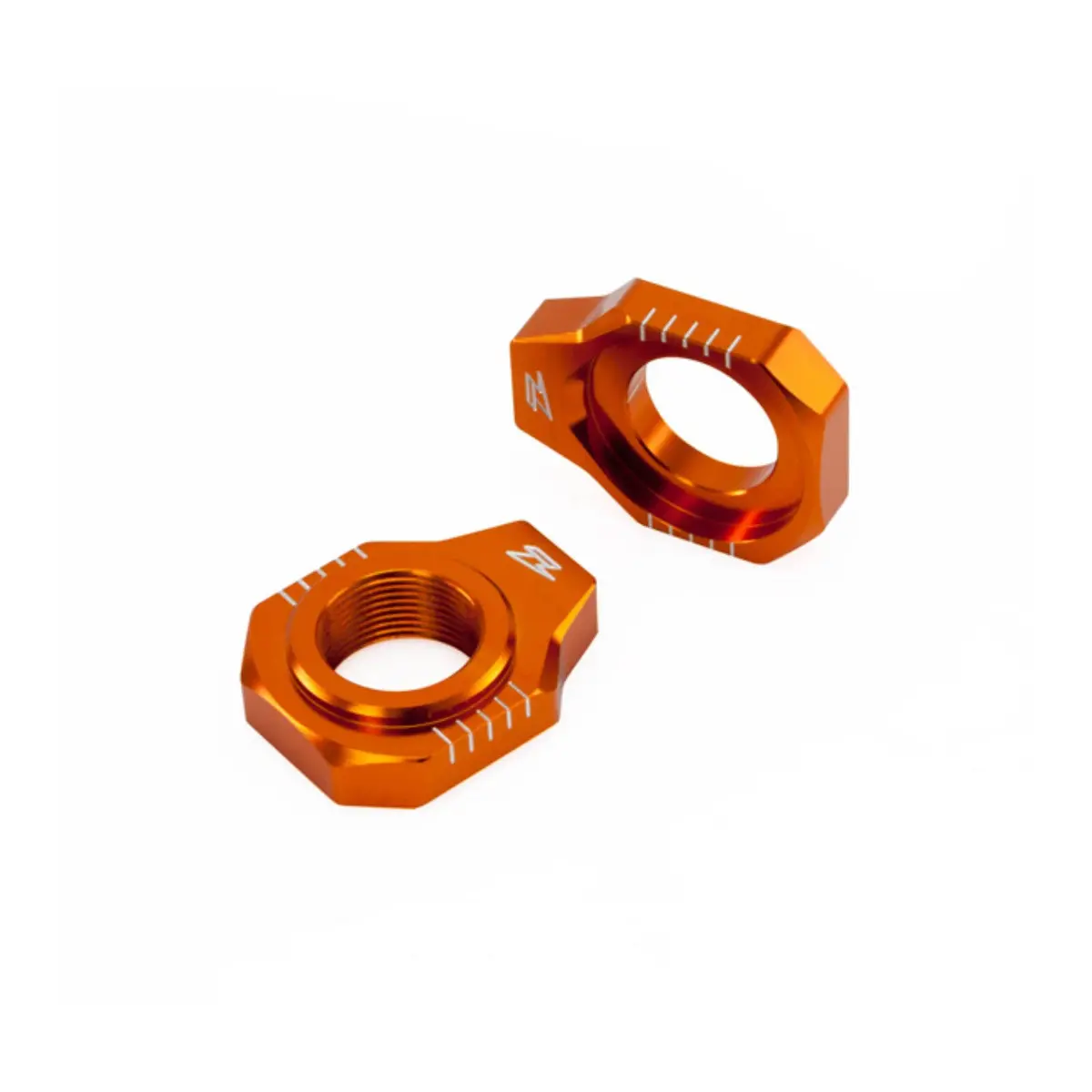 Zeta Rear Axle Block Ktm Sx/Sxf '13- Orange 1