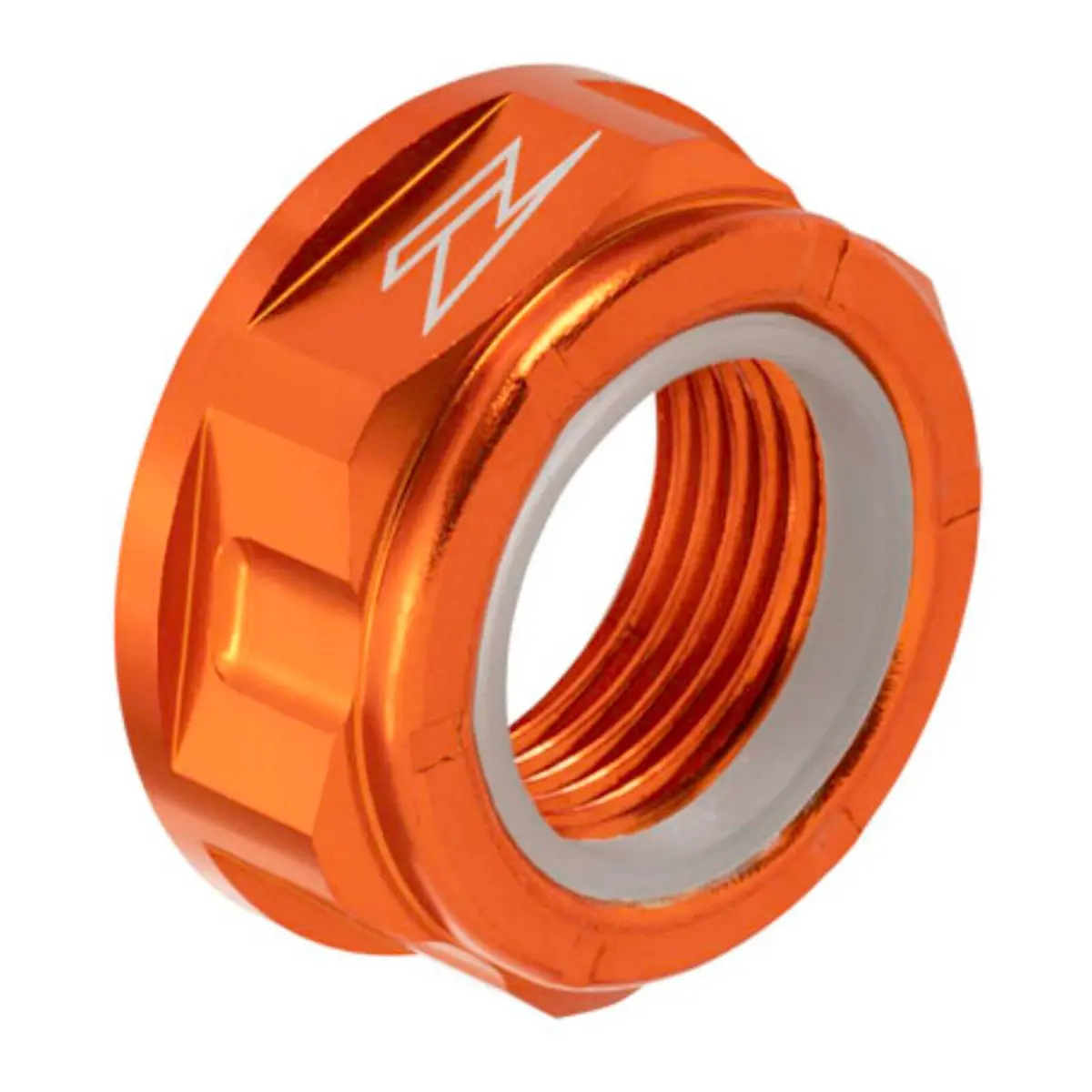 Zeta Axle Nut M20x30-P1.5 H13l - Orange 1