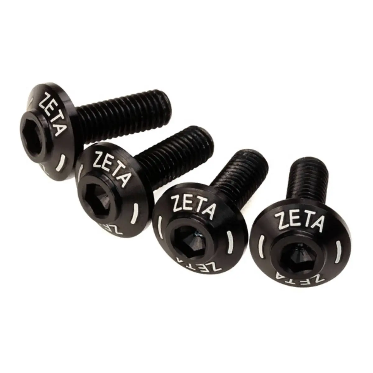 Zeta Screen Bolt Set Black (4Pcs) 1
