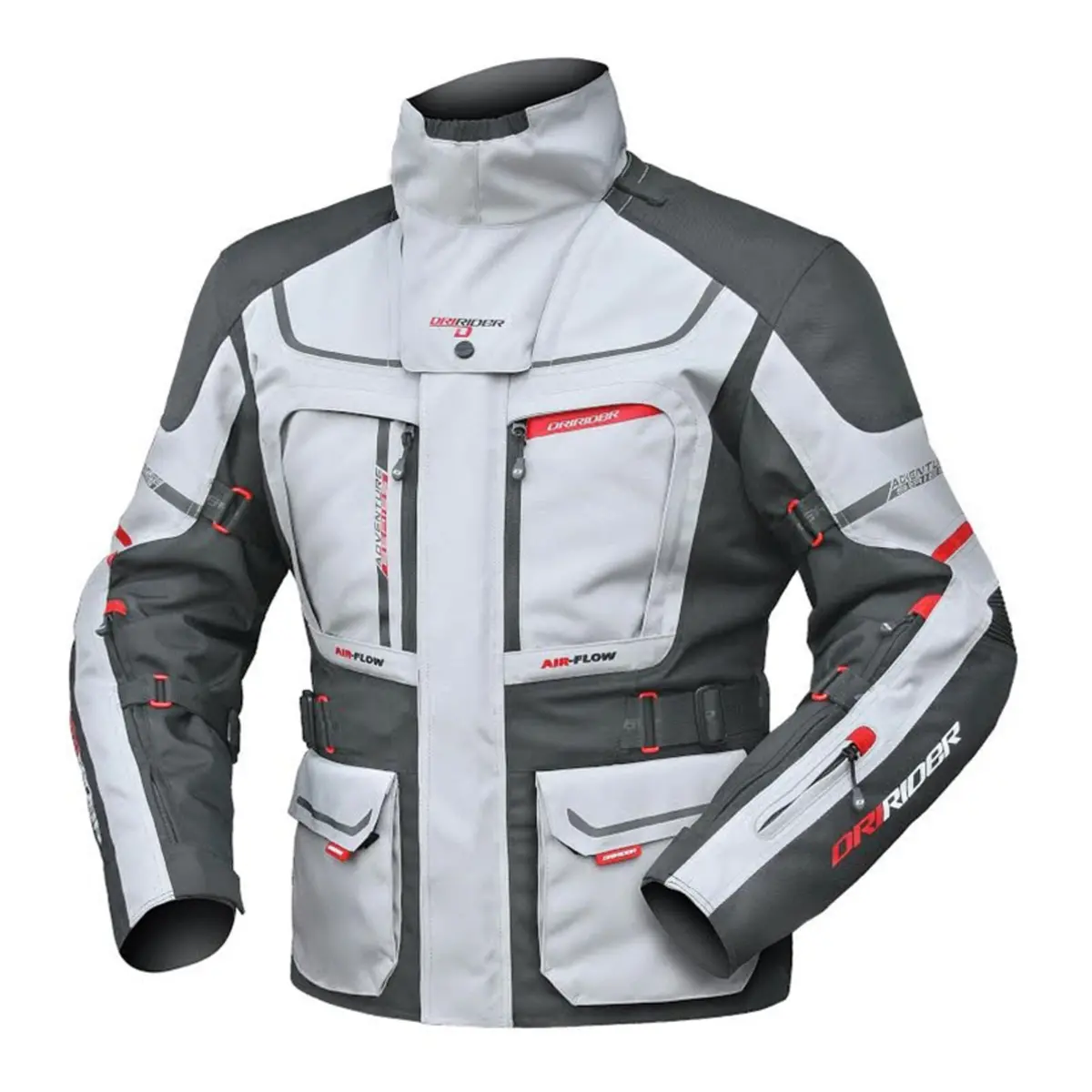Dririder Vortex Adventure 2 Jacket - Grey / Black 1
