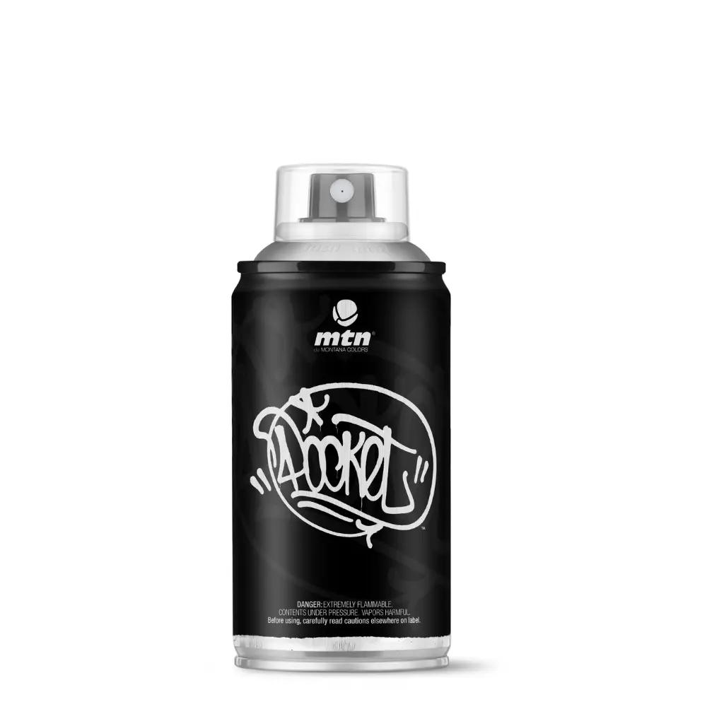 Mtn Pocket Spray Paint - Silver Chrome 1