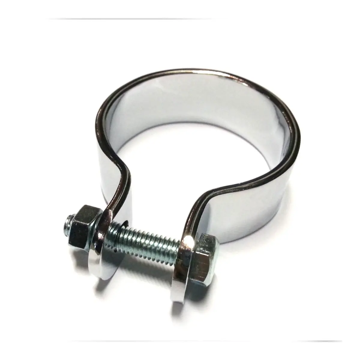 Whites Exhaust Clamp 1 7/8" Chrome 48Mm 1