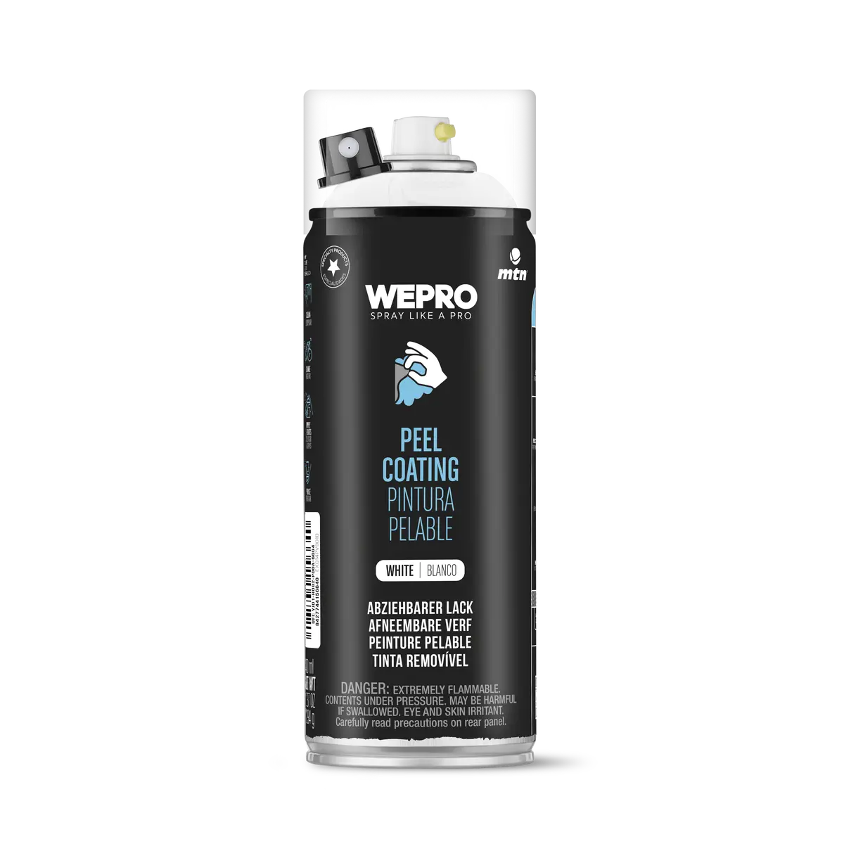 Mtn Wepro Spray Paint - Peel Coating  - White 1