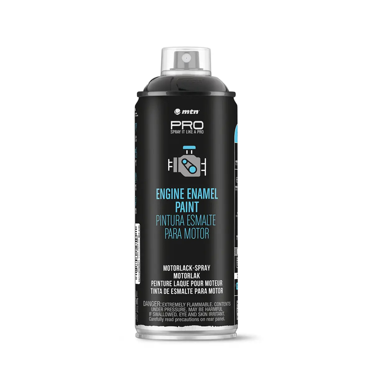 Mtn Pro Engine Enamel Black Gloss 400Ml 1