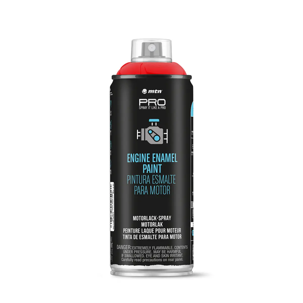 Mtn Pro Engine Enamel Red 400Ml 1