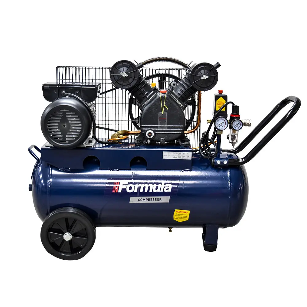 Formula Compressor 3Hp Belt Drive 10.8Cfm / 305Lpm Disp 50L 1