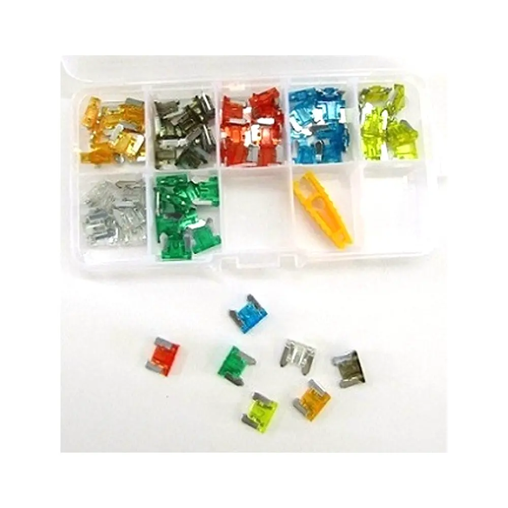 Micro Fuse Kit 70Pk Kit Contains 10 Of Each 5, 7.5, 10, 15, 20, 25, 30 Amp 1