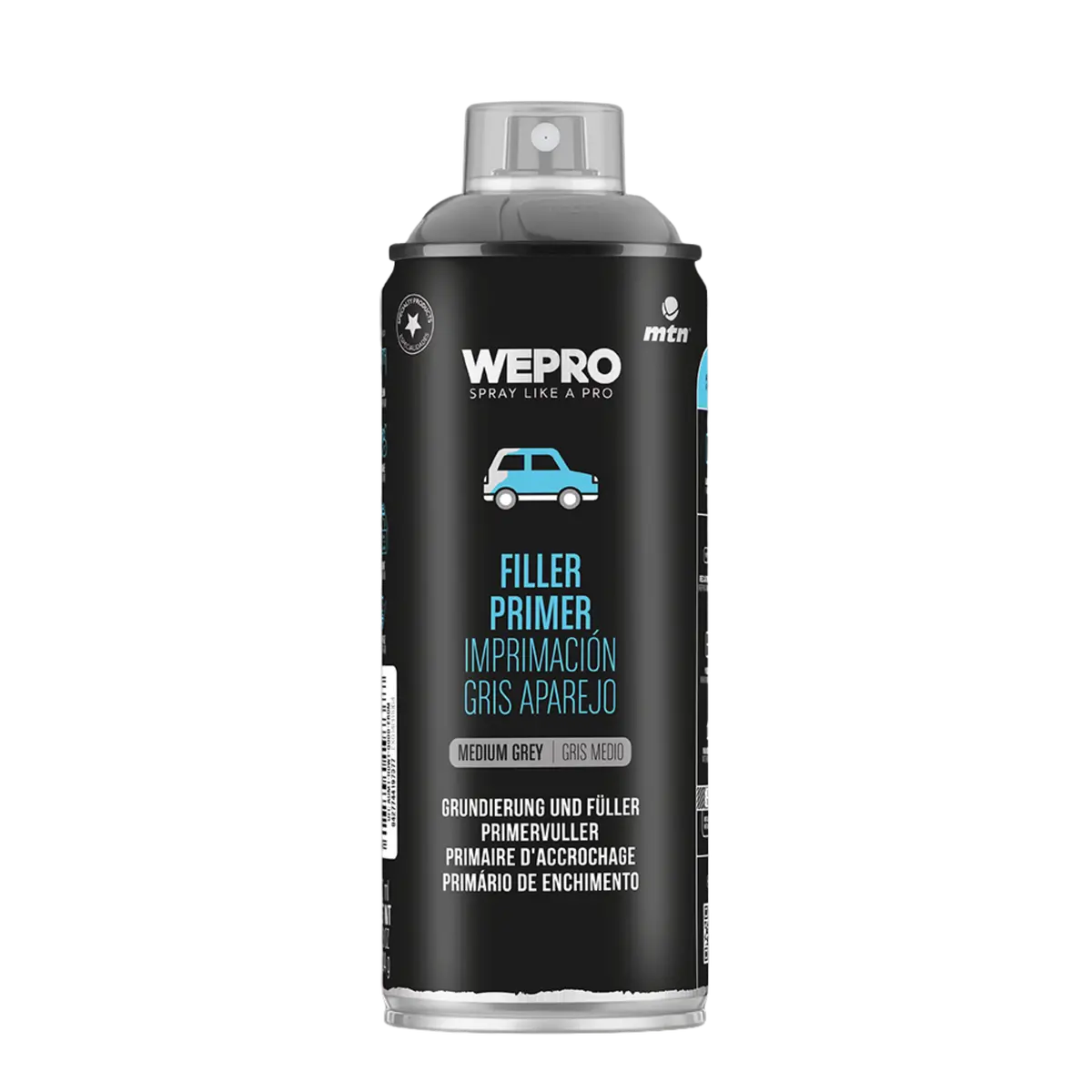 Mtn Wepro Filler Primer Dark Grey 400Ml 1