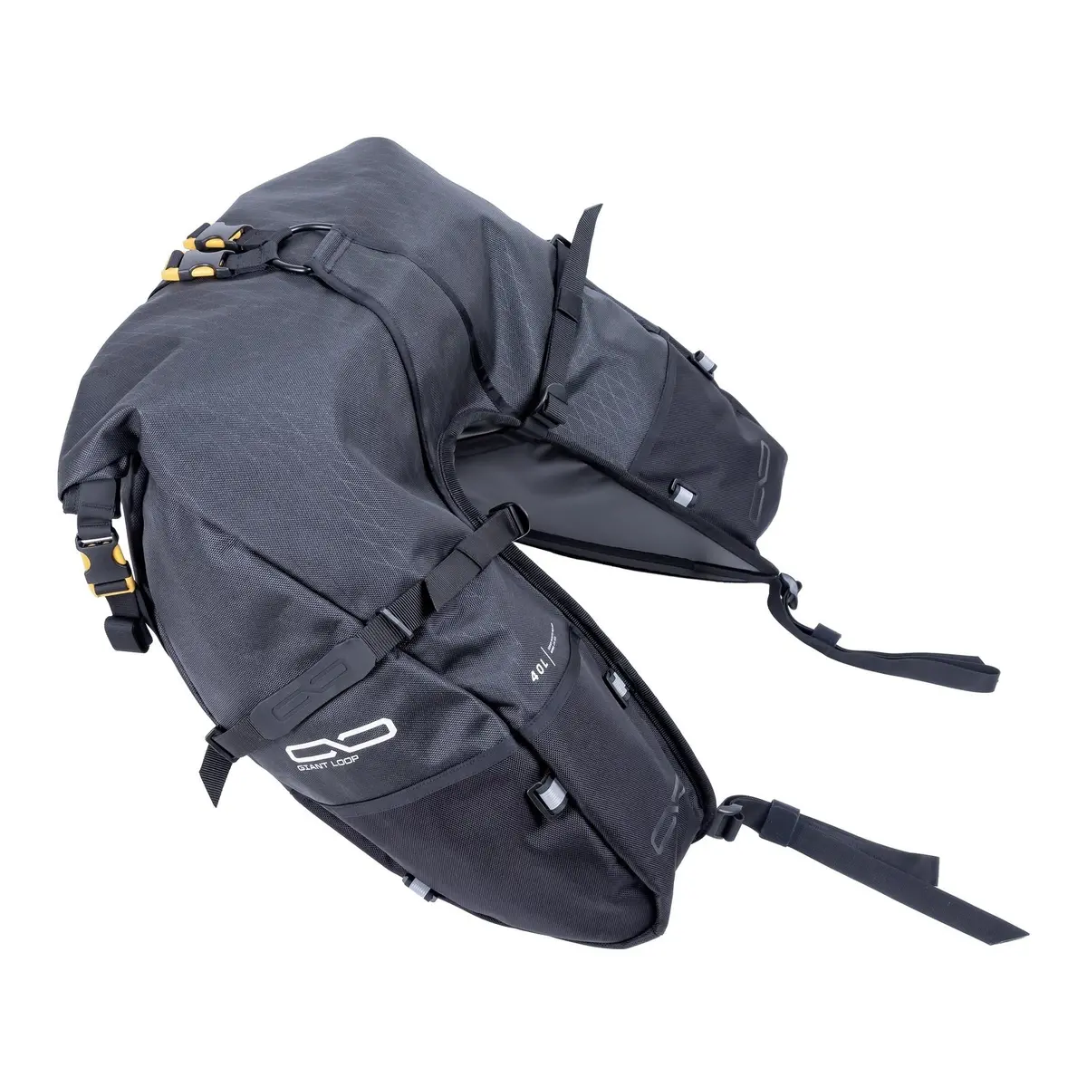 Giant Loop Coyote Saddlebag ’26 - Black (39L) 1